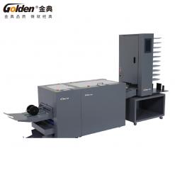 金典GD-DZ3088S订折机+TR30S修边刀+PY10X十格吸风配页机+G30过桥